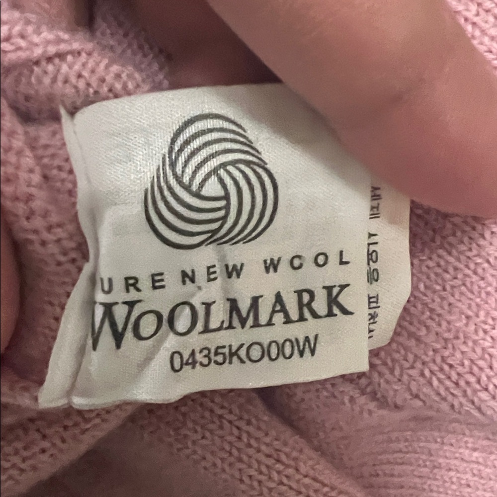 Lacoste Soft Pink Ribbed Pullover - Picture 6 of 7